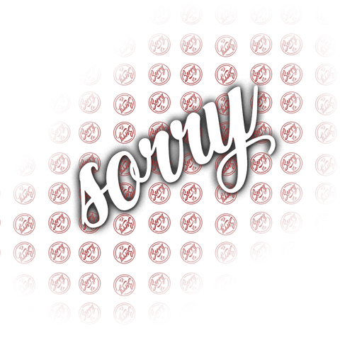 Sorry Decal